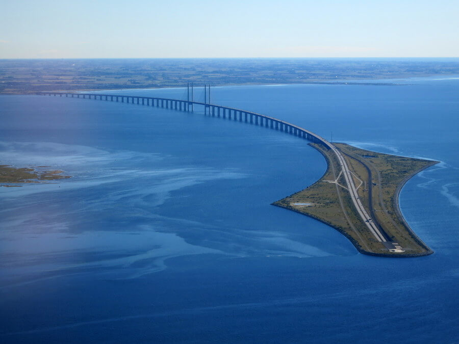 Эресуннский мост, Швеция, Дания